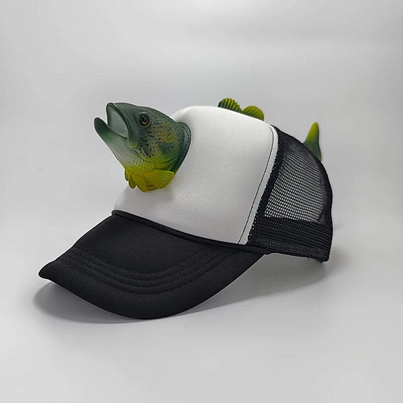casquette poisson drole beauf
