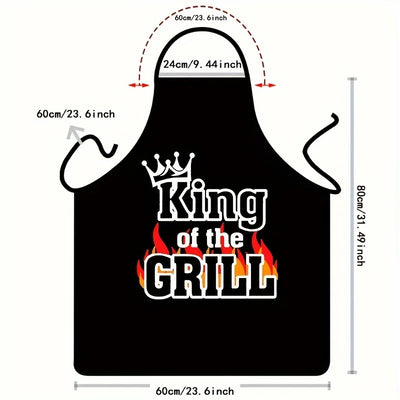 Tablier "King of the Grill" - Livraison express