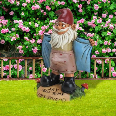 Gnome de jardin Bistouquette