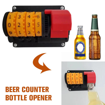 Compteur de bière décapsuleur
