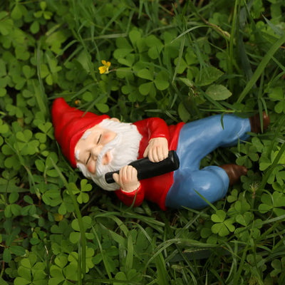 Gnomes de jardin nains ivres