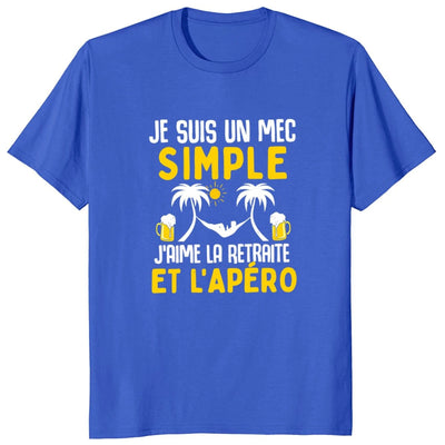t-shirt retraite humoristique