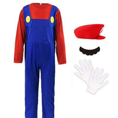 deguisement costume mario salopette