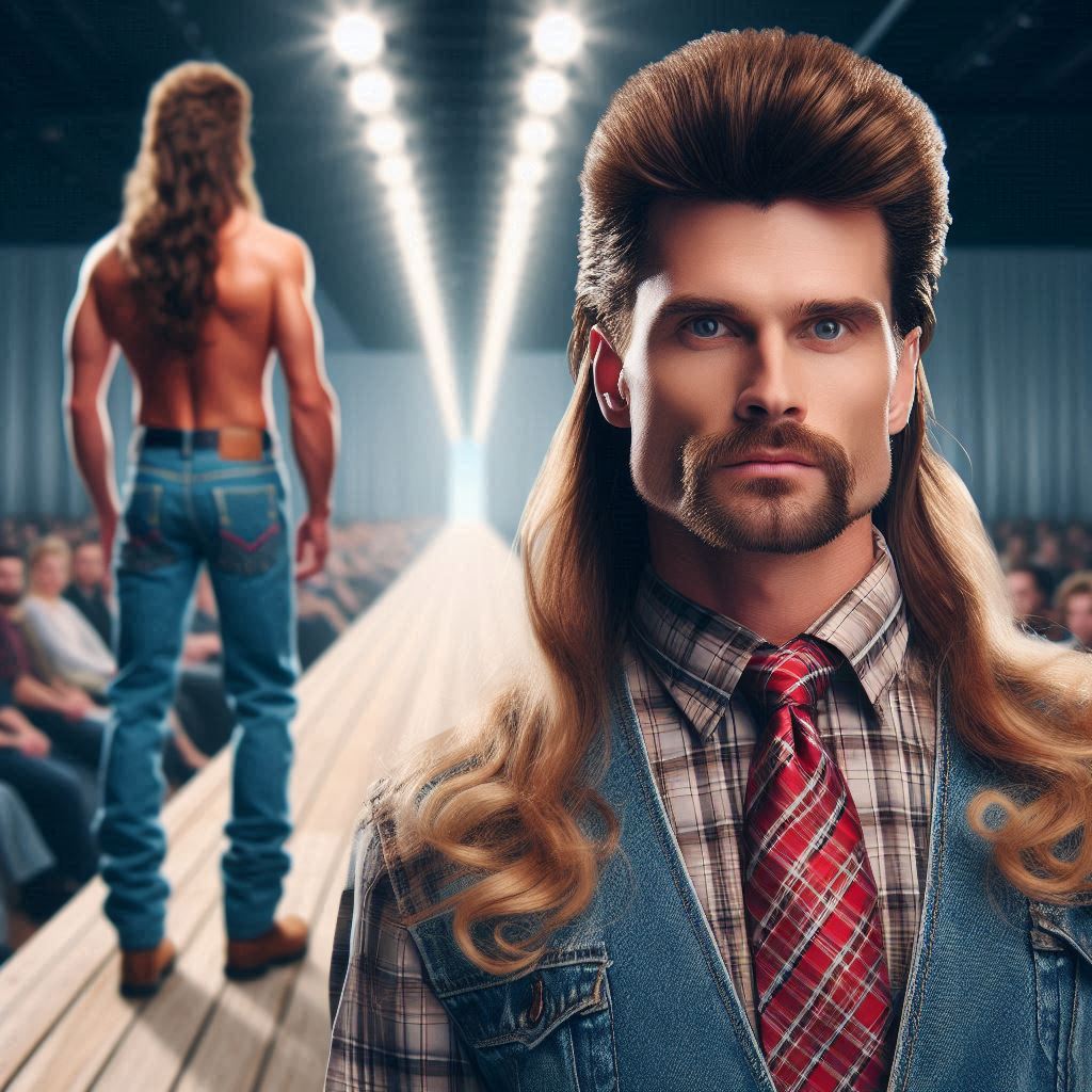 défilé de mode homme beauf redneck la beaufitude