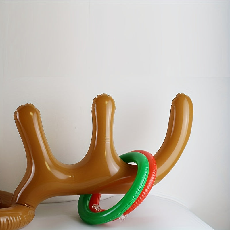 Legami - Jeu de lancer des anneaux gonflable - Reindeer - Noël Pas Cher Legami - Jeu de lancer des anneaux gonflable - Reindeer - Noël Pas Cher