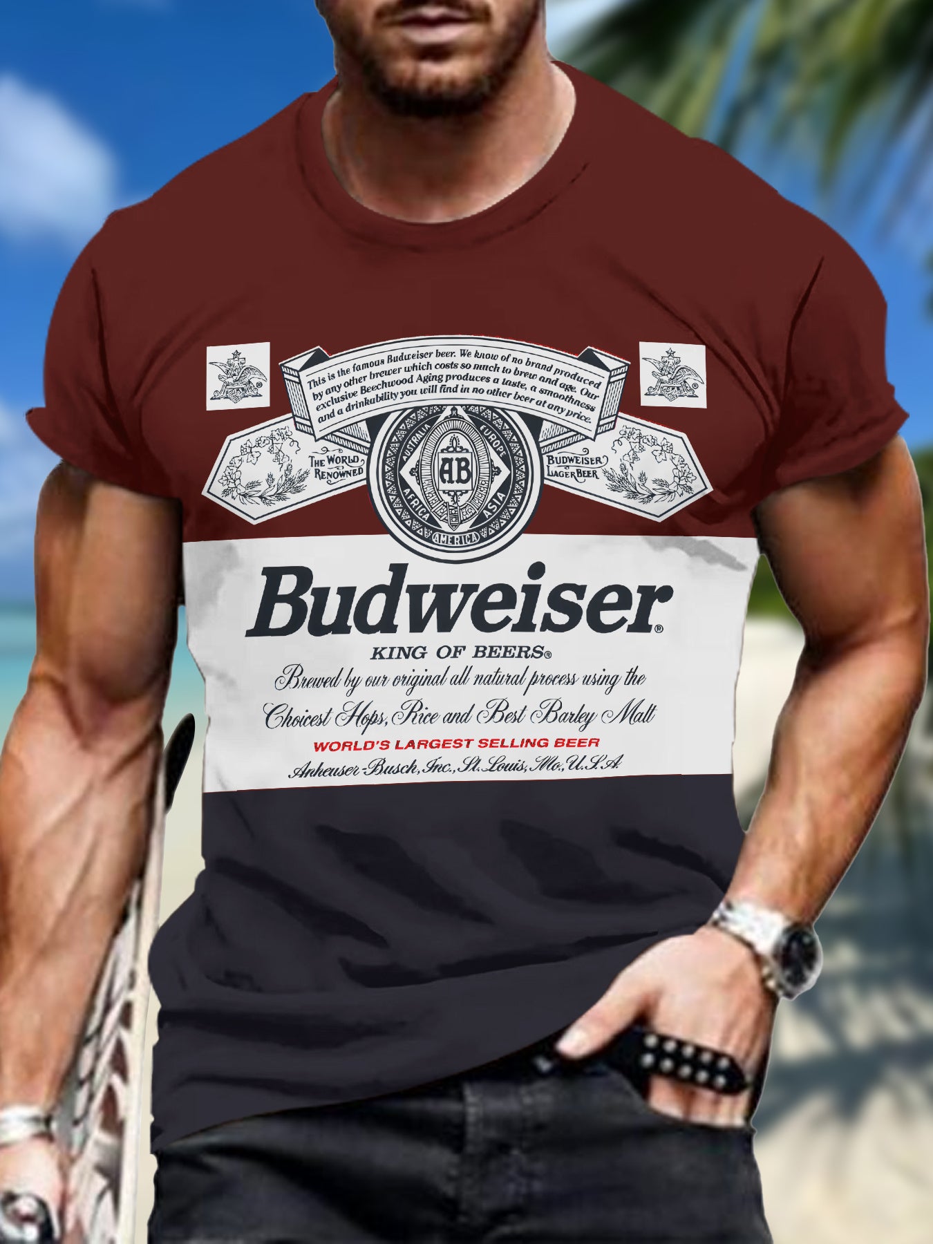 T-shirt Budweiser