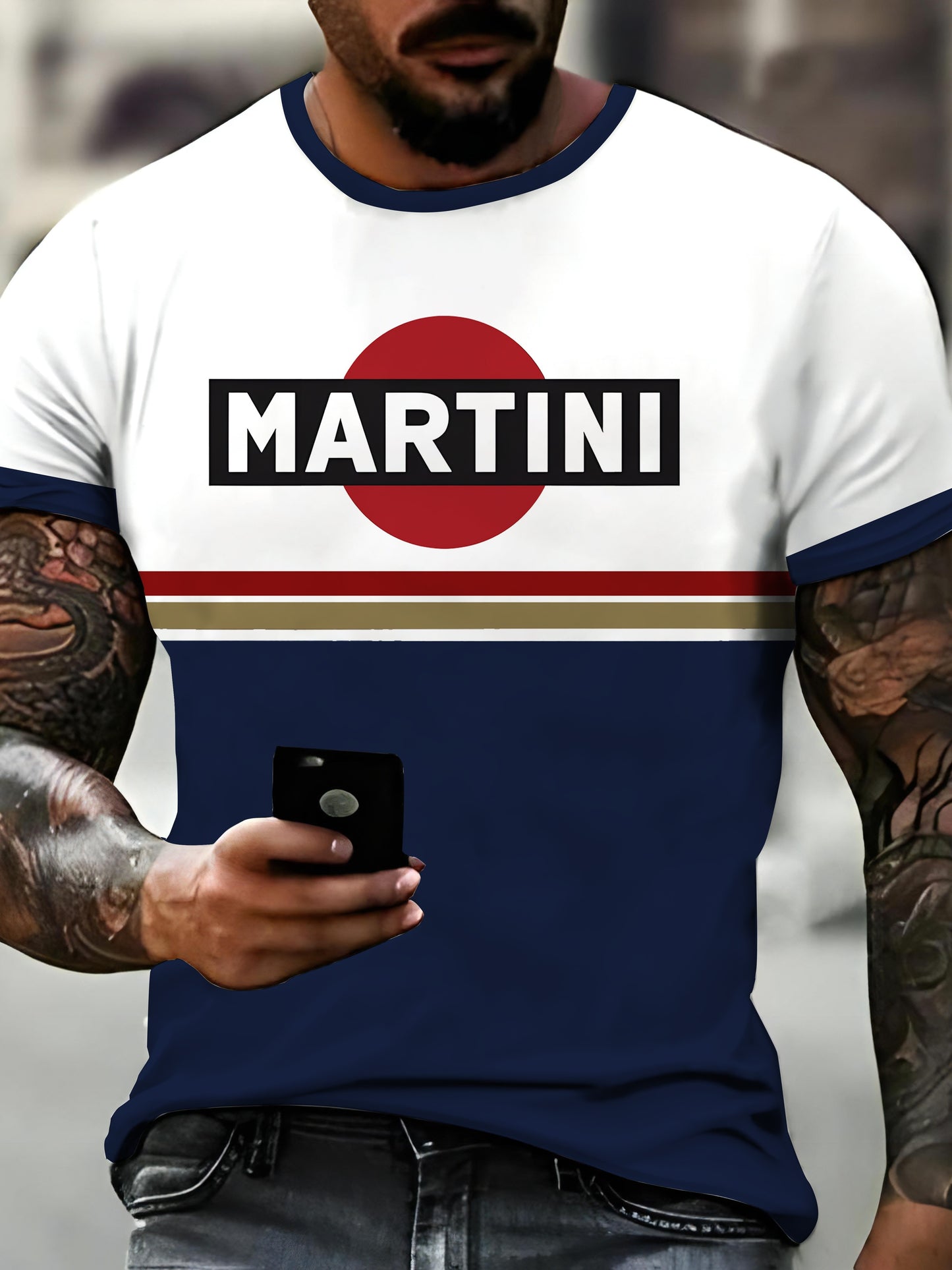 T shirt Martini, pour les fans de l'apéro !