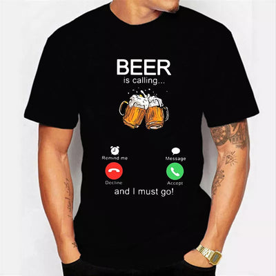 T-shirt la bière m'appelle
