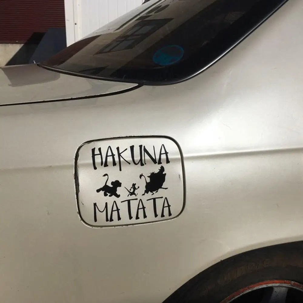 Autocollant Drôle Hakuna Matata