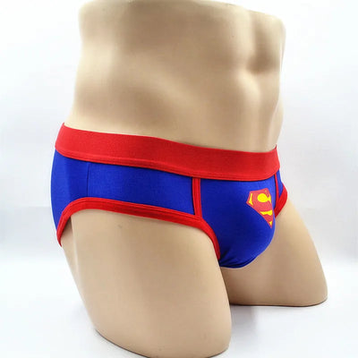 Superman-Slips und Boxershorts