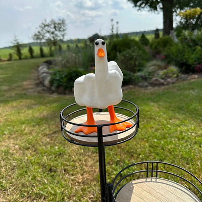 Beauf garden decoration: the fuck duck