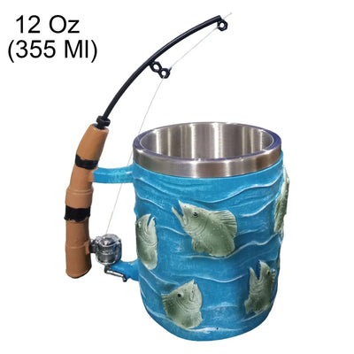 Tasse canne à pêche