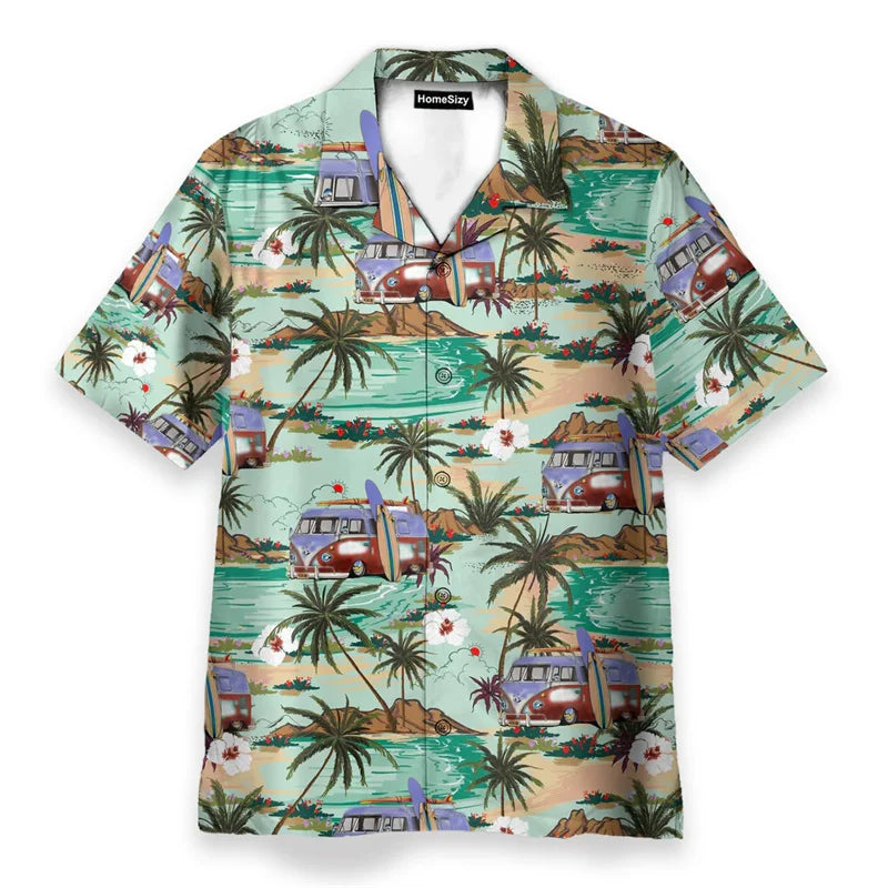 Chemise d'été drôle colorée - plusieurs modèles