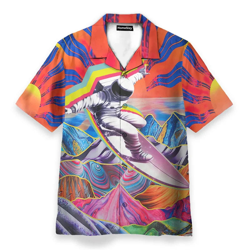 Chemise d'été drôle colorée - plusieurs modèles