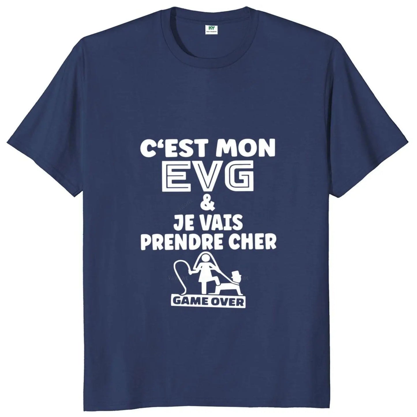 T-shirt EVG Je Vais Prendre Cher – La Beaufitude - Main Image