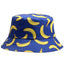 Banana print bucket hat