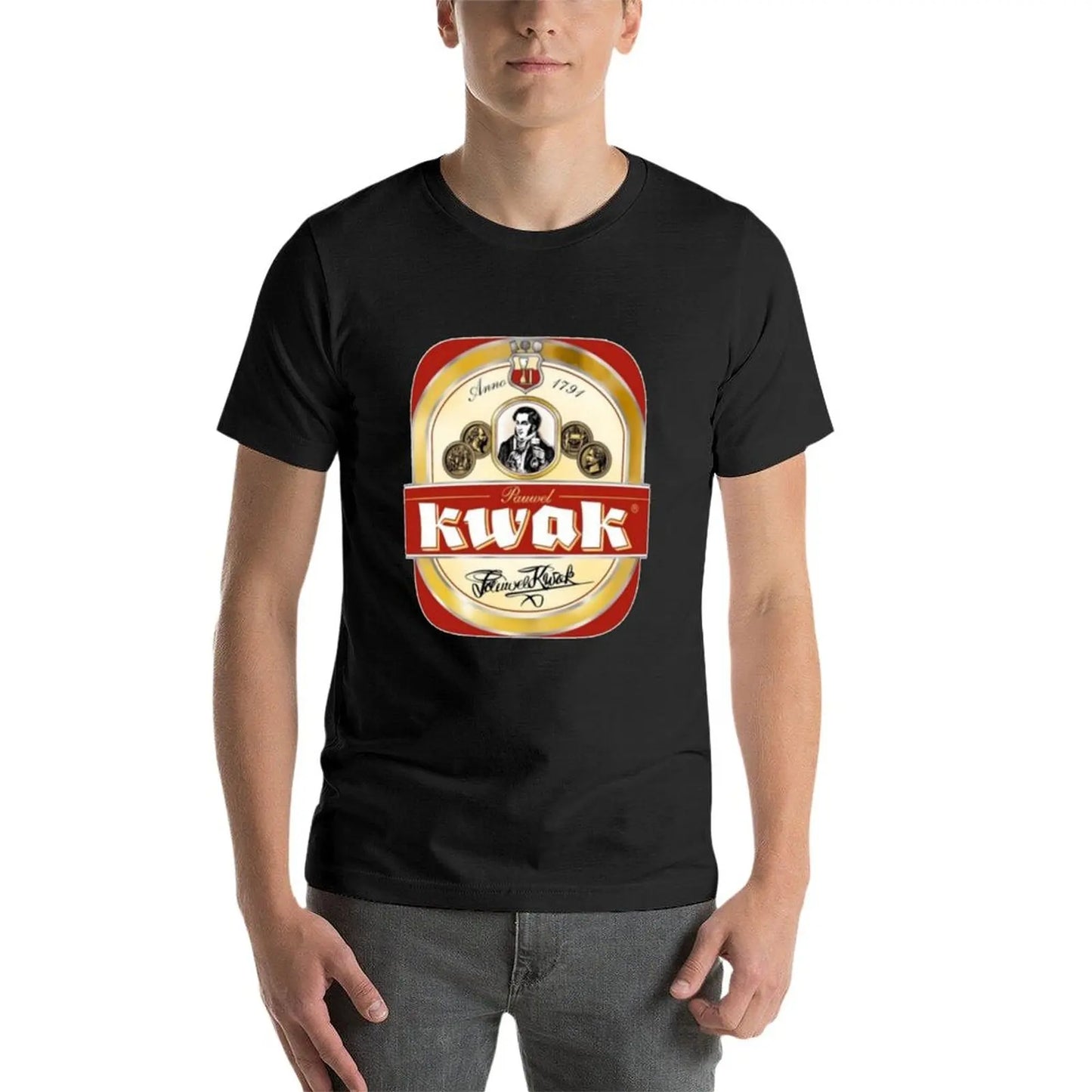 T-shirt bière kwak humoristique