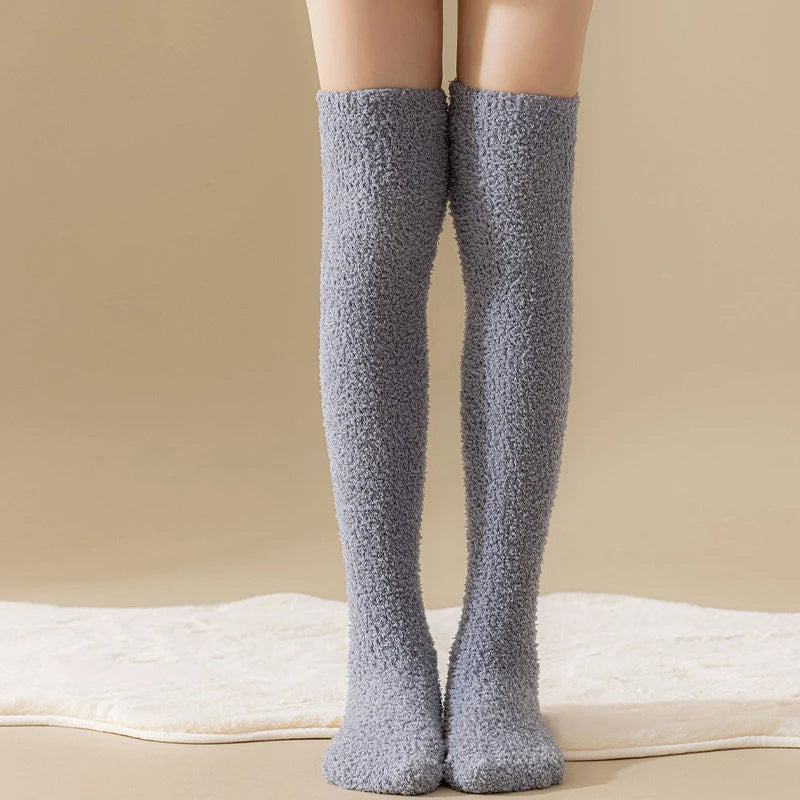 chaussettes polaires femme haute