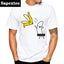 T-shirt banane "à poil !"