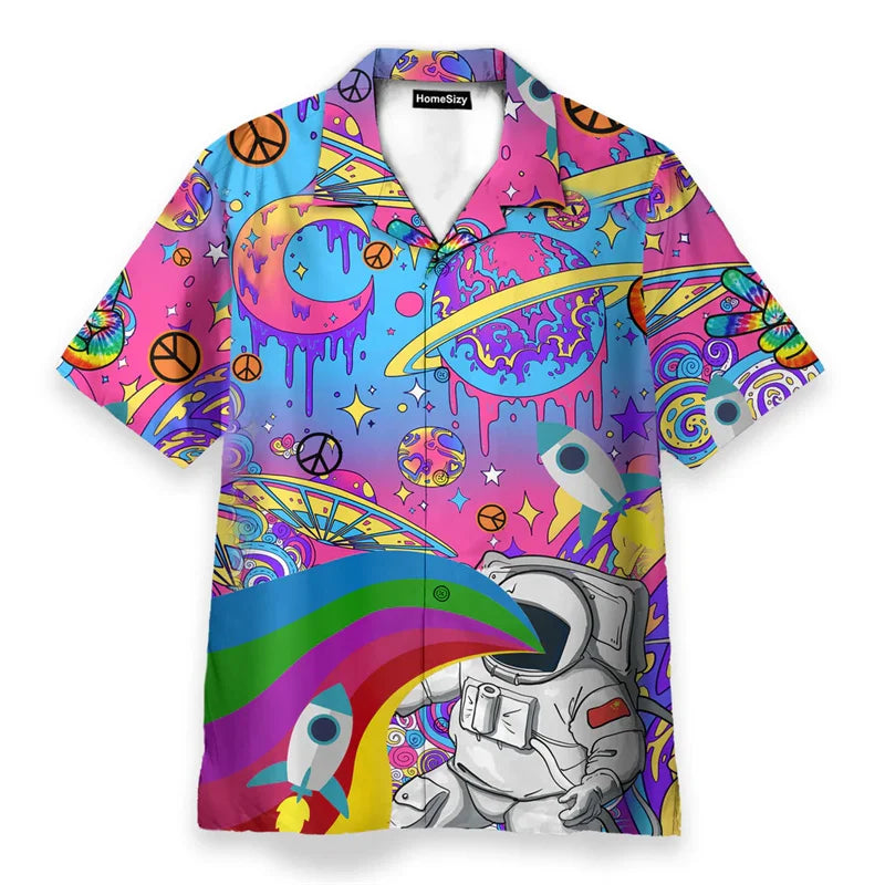 Chemise d'été drôle colorée - plusieurs modèles