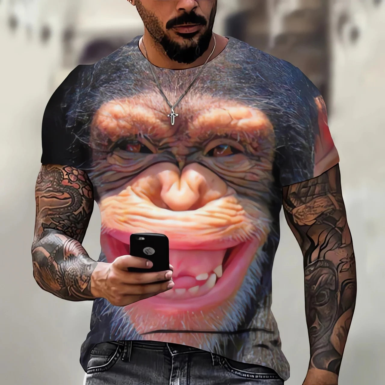 T-shirt imprimé animaux