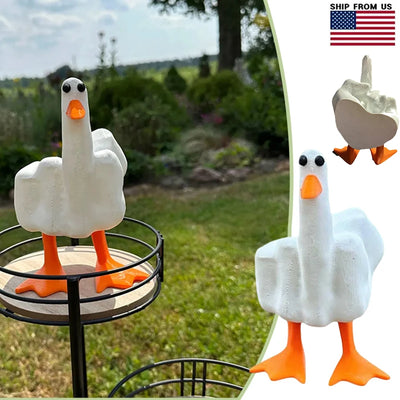 Beauf garden decoration: the fuck duck