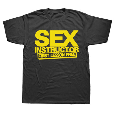 T-shirt humoristique Sex Instructor