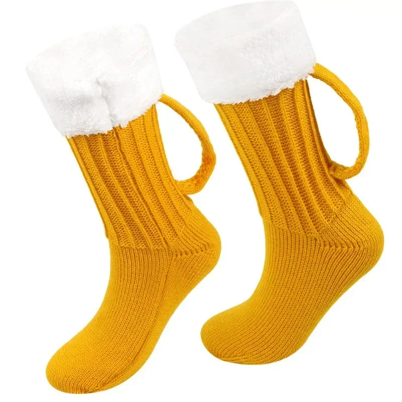 Chaussettes chope de bière