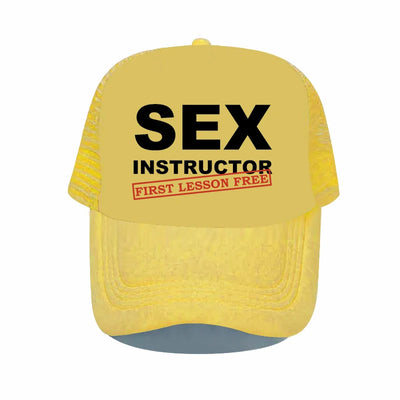 Sex instructor cap