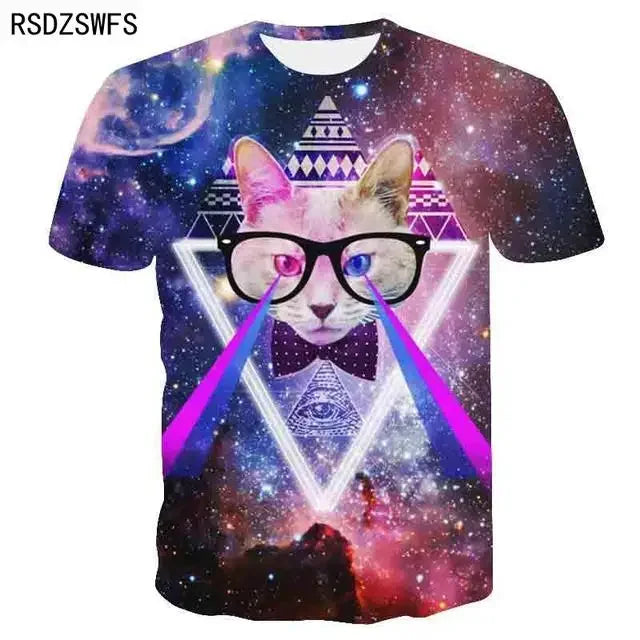 T-shirt chat mignon