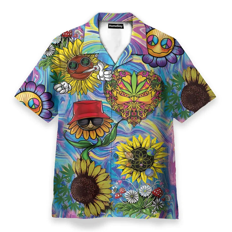 Chemise d'été drôle colorée - plusieurs modèles