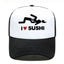 Casquette de baseball I love sushi