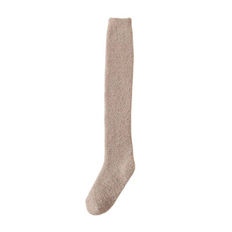 Chaussettes Hautes Polaire Femme