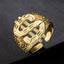 bague fausse or dollars