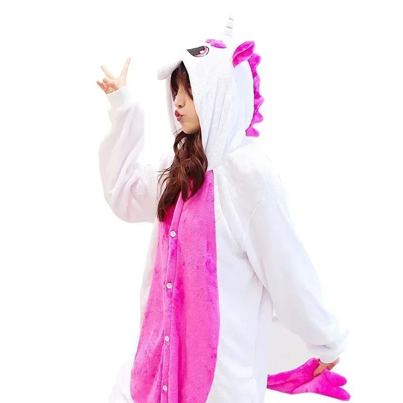 pyjama capuche licorne