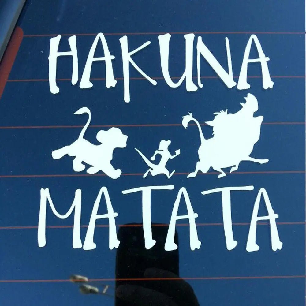 adhesif drole hakuna matata