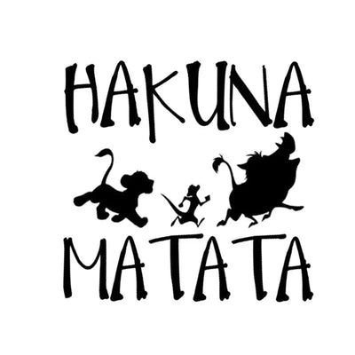 adhesif hakuna matata pas cher cadeau