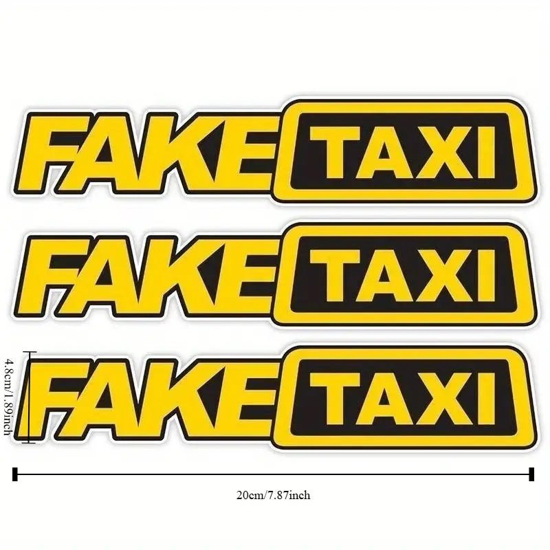 auto collant faketaxi