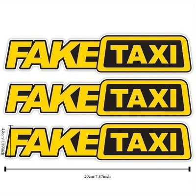 Adhésif Fake Taxi en livraison express