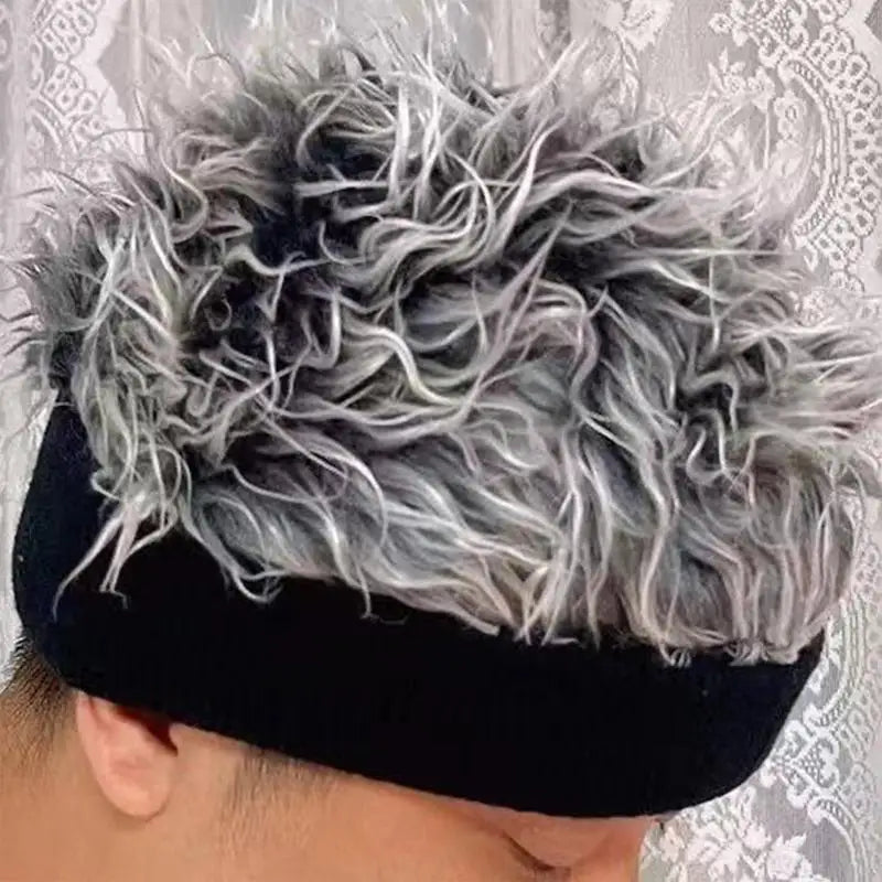 bonnet cheveux gris