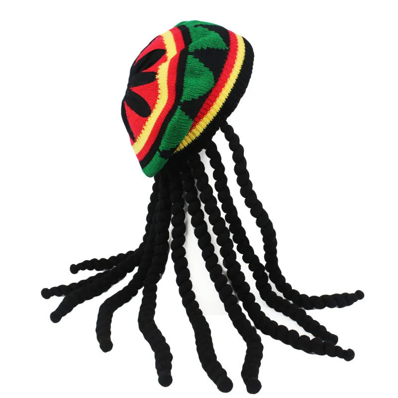 bonnet déguisement dread locks bob marley