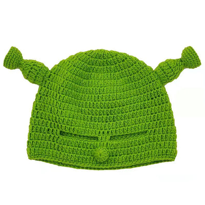 bonnet cadeau marrant shrek vert