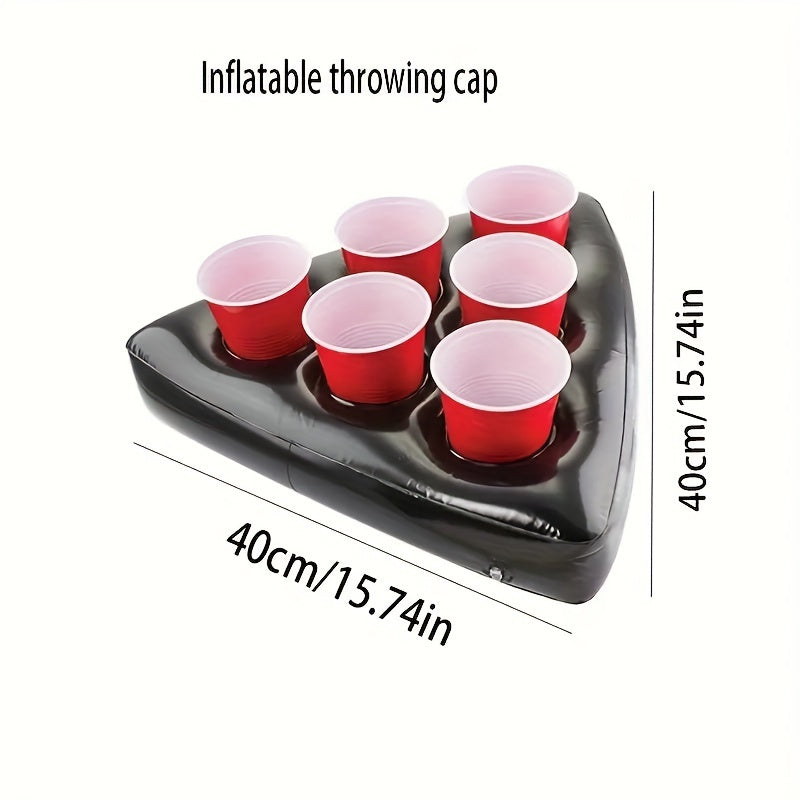 Support de boisson gonflable - Accessoire de jeu réutilisable en forme de chapeau, porte-boissons flottantes gonflables, pour bière, soda, eau, jus, limonade dans le jardin, parc ou au jardin Support de boisson gonflable - Accessoire de jeu réutilisable en forme de chapeau, porte-boissons flottantes gonflables, pour bière, soda, eau, jus, limonade dans le jardin, parc ou au jardin