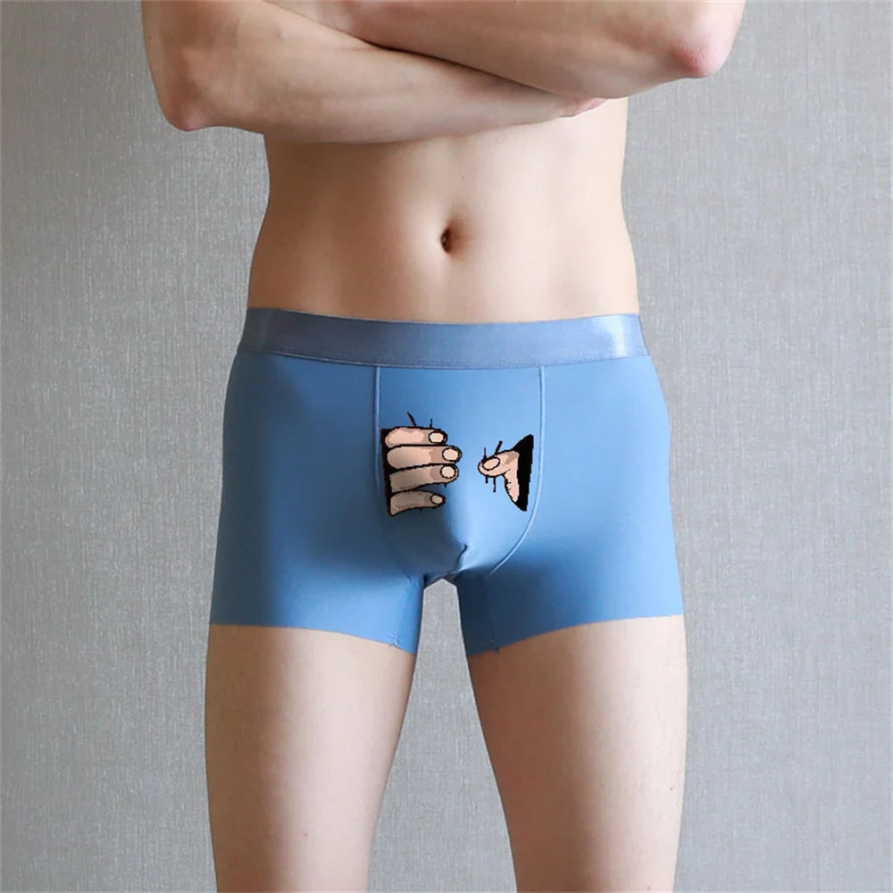 boxer cadeau rigolo couilles