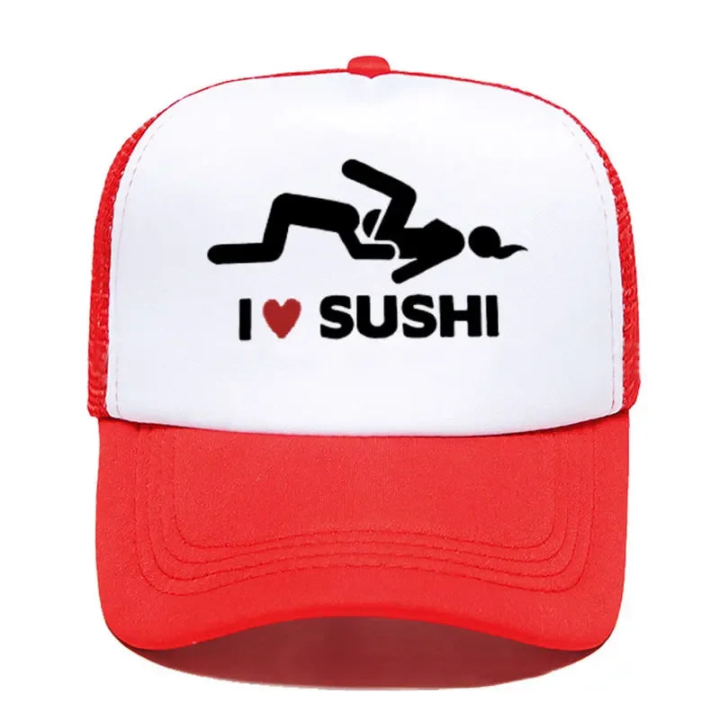 casquette i love sushi