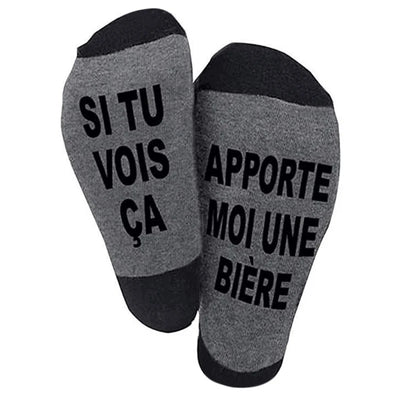 chaussettes apporte moi une biere