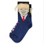 chaussettes trump avec cheveux cadeau beau