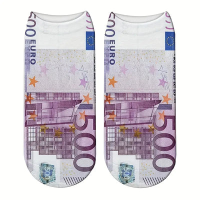 chaussettes billet de 500 euros