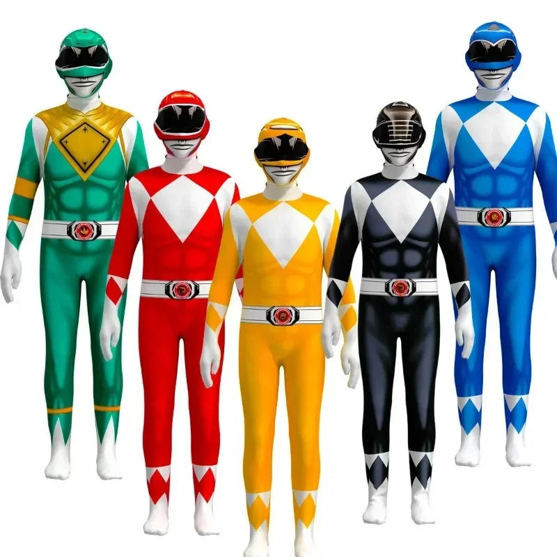 deguisement complet de power rangers costume pas cher