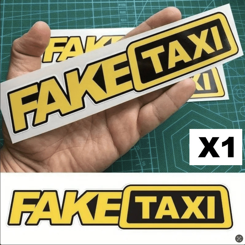 autocollant faketaxi